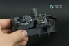 Quinta Studio QD32119 F-15E 3D-Printed & coloured Interior on decal paper ( Tamiya ) 1/32